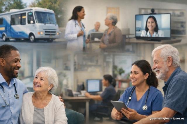 Devoted Health improving healthcare access with doctors helping senior patients.