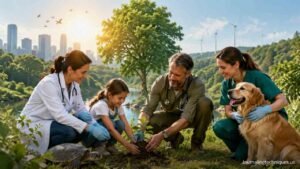 Integrated One Health system connecting human, animal, and environmental protection