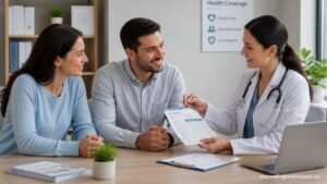 Doctor explaining Braven Health plans to patients