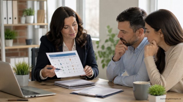 Employer-sponsored health plan comparison meeting