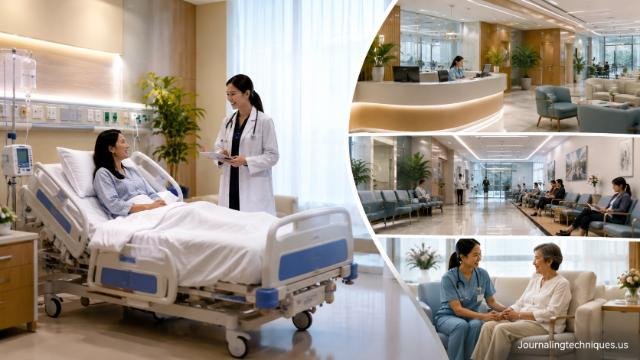 Modern hospital facilities and patient experience services